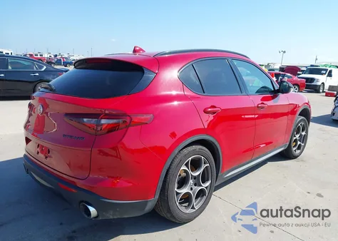2021 Alfa Romeo Stelvio Rwd из США, поврежденный, VIN ZASPAJAN7M7D11957